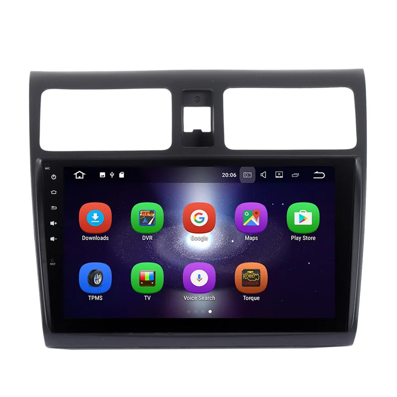 Aoluoya 9 &quotIPS 2 Гб RAM четырехъядерный Android 7 1 Автомобильный DVD плеер для Suzuki Swift 2006-2010