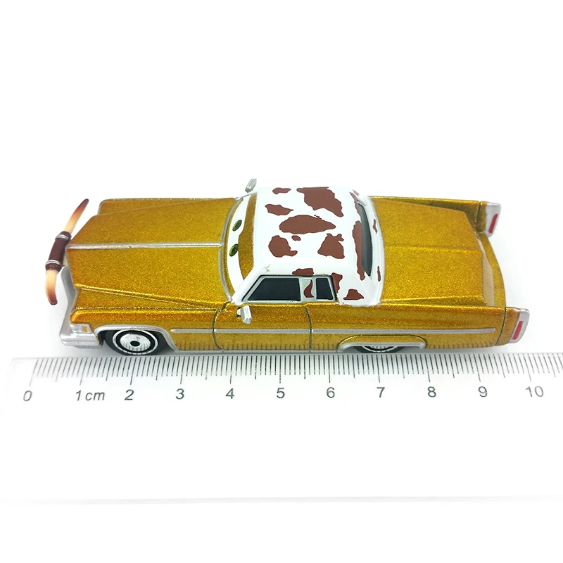 Disney Pixar Cars Tex Dinoco 1:55 металлический литой автомобиль Развивающие игрушки модель автомобиля для мальчиков Детский подарок на день рождения