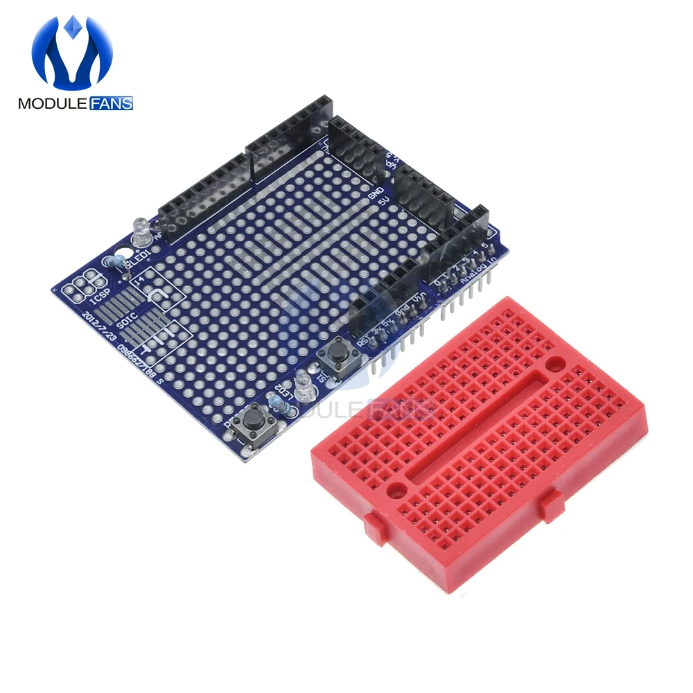 Proto защитный Прототип платы расширения SYB-170 Mini паяльная макетная плата для Arduino R3