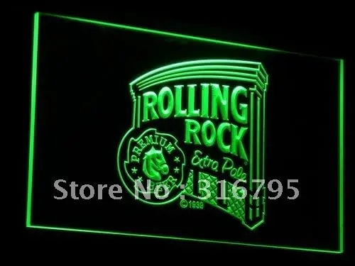 a019 Rolling Rock Beer Bar Pub Club LED Neon Sign with On/Off Switch 20+ Colors 5 Sizes to choose | Дом и сад