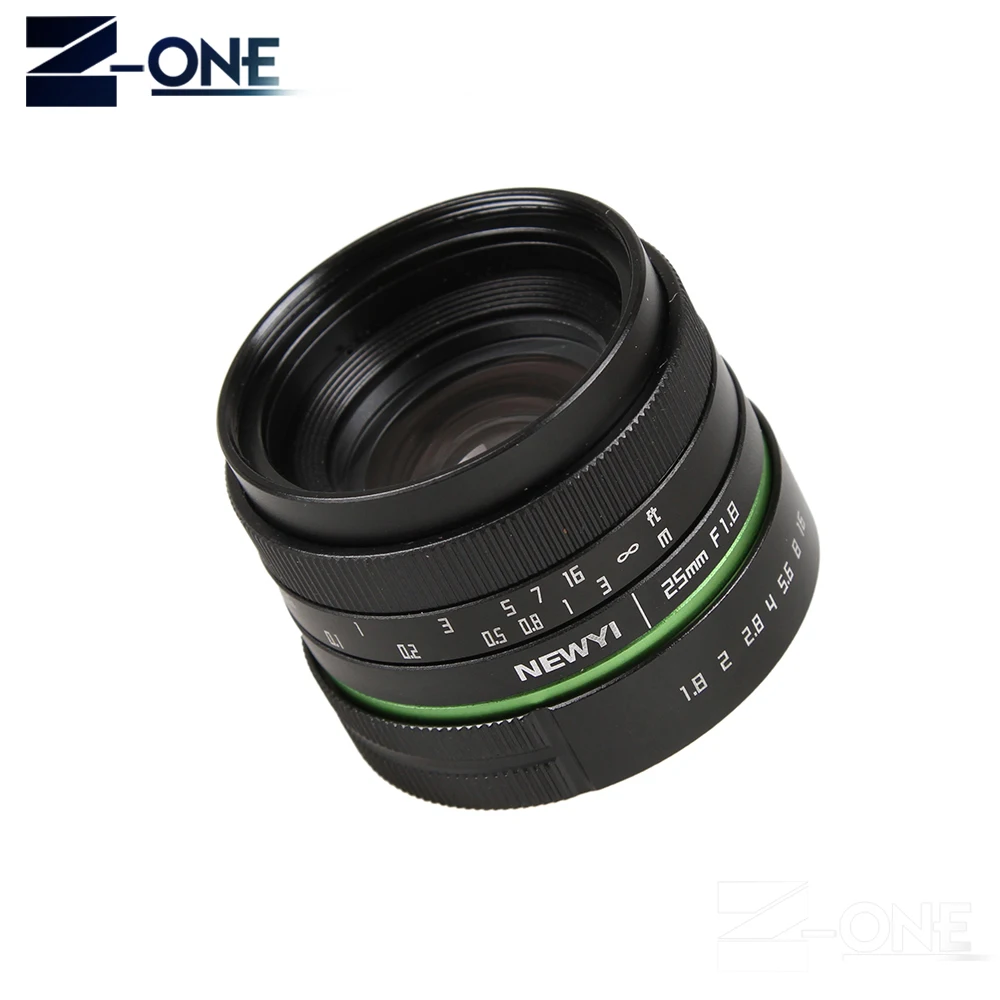 25 мм F1.8 APS C объектив Ручной камеры + адаптер макрокольца комплект для Nikon 1 AW1 S2 J4 V3 J3
