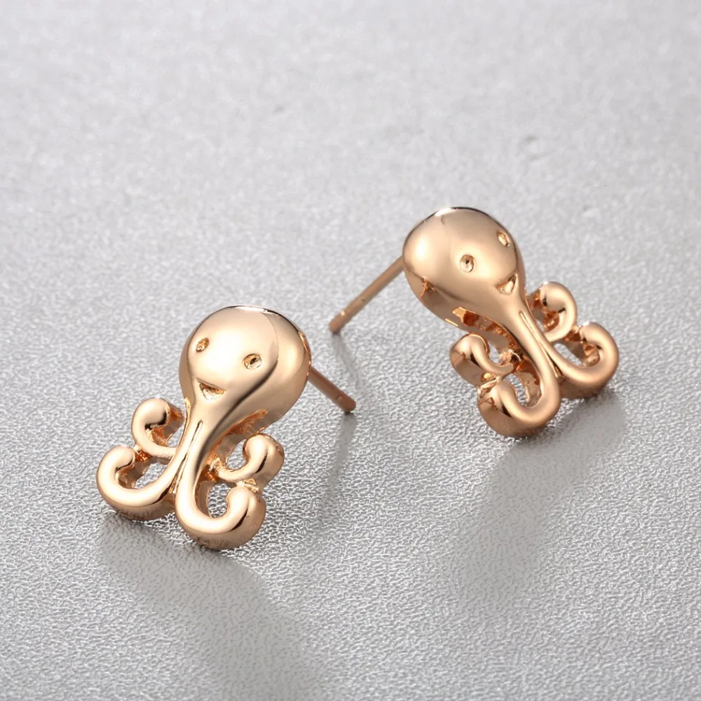 Женские серьги гвоздики осьминог в стиле хип хоп|stud earrings|stud earrings for womenearrings women |