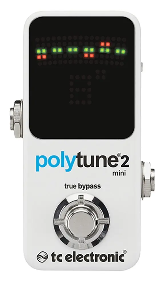 TC Electronic PolyTune 2 Mini pophonic педаль тюнинга для гитары небольшого формата 3