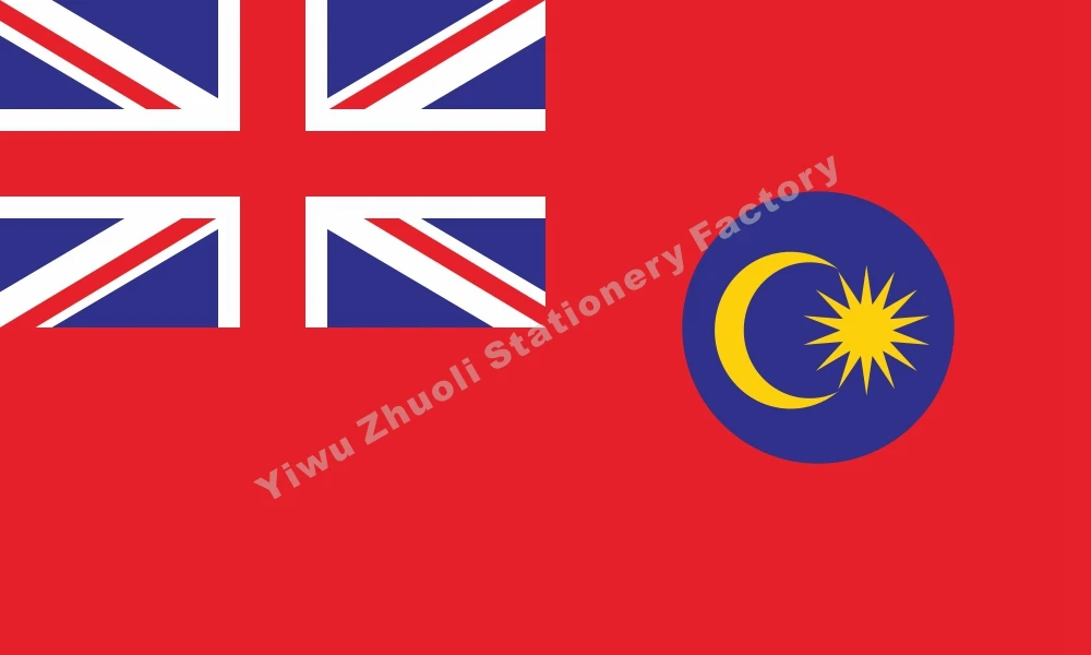 

British Sarawak Flag 150X90cm (3x5FT) 120g 100D Office/Activity/parade/Festival/world cup/Home Decoration Free Shipping