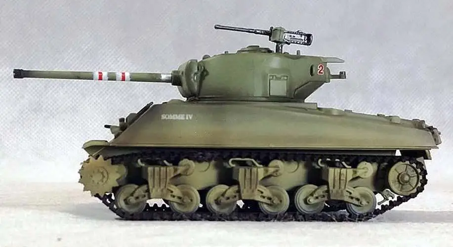 WWII США M4A3 (76) w Sherman 4 й Танк летучая мышь 1 бронированный div 1/72 без литья под