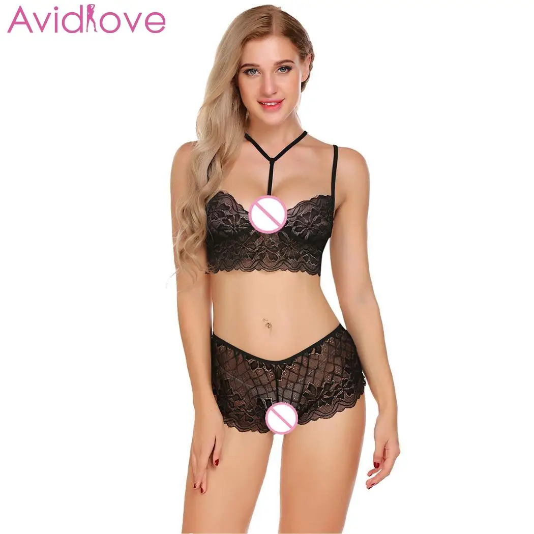 Avidlove женский сексуальный комплект с эластичной бахромой костюм нижнего белья