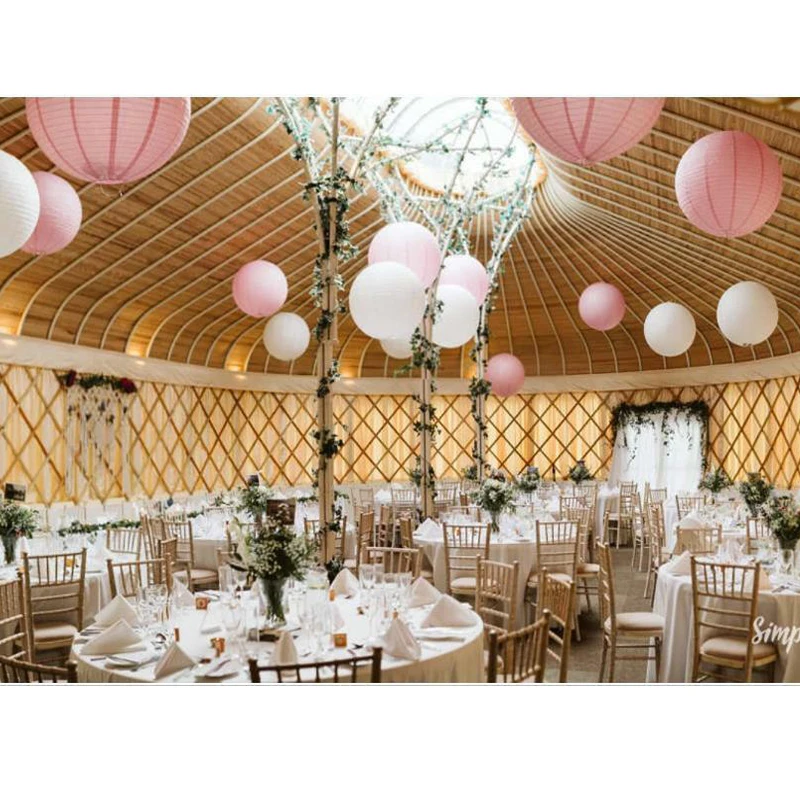 Светильник шт. в наборе светлые розовые фотообои для свадебных фонарей бумажные