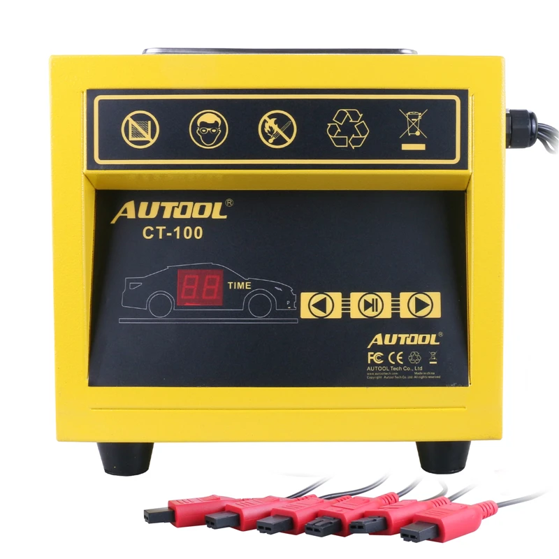 AUTOOL CT 100 110 В/220 В мини топлива ультразвуковой инжектор очиститель автомойка