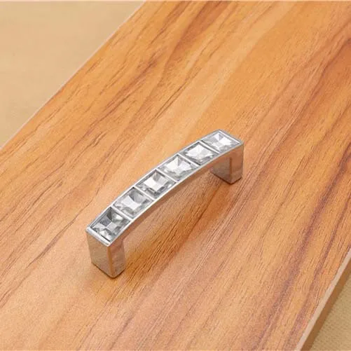 Ручки для кухонной мебели 5 шт. квадратные из сплава цинка 64 мм|handle glass|wardrobe baskethandle
