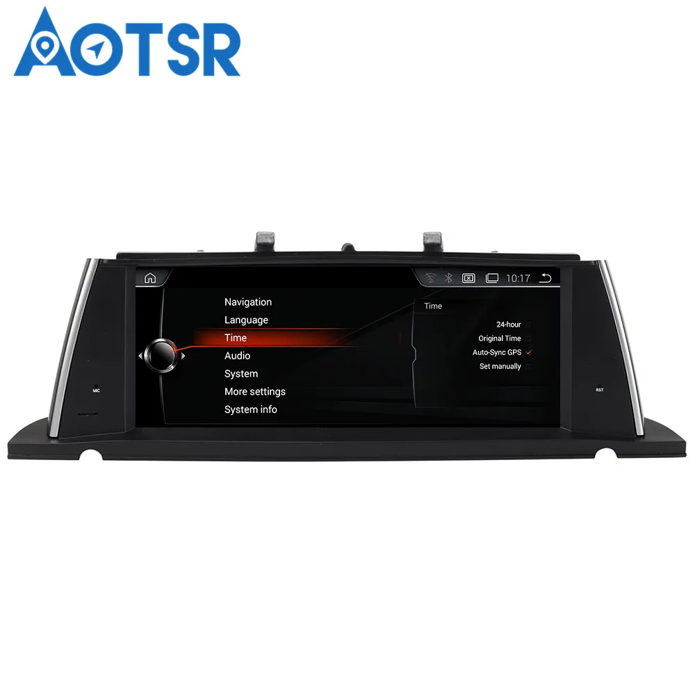 Aotsr Android 4 Автомобильный GPS навигатор без dvd плеера головное устройство для BMW 5