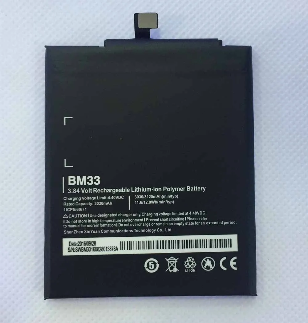 HFY BM33 Battery for XIaomi Mi4i Mi 4i M4i 3030mAh | Mobile Phone Batteries