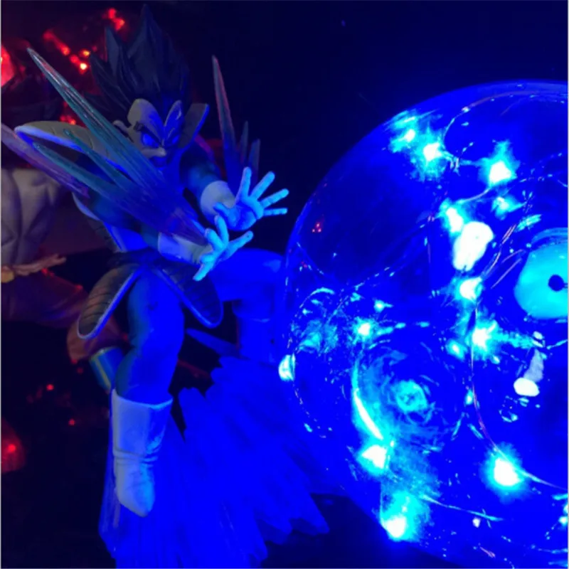 Leedome Dragon Ball Z Vegeta Son Goku Супер Saiyan светодиодная Ночная лампа аниме шар мощные бомбы