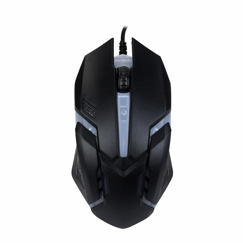 EPULA модная Проводная офисная игровая мышь X7 для ПК ноутбука 1600 dpi USB Проводная оптическая игровая мышь светящиеся мыши
