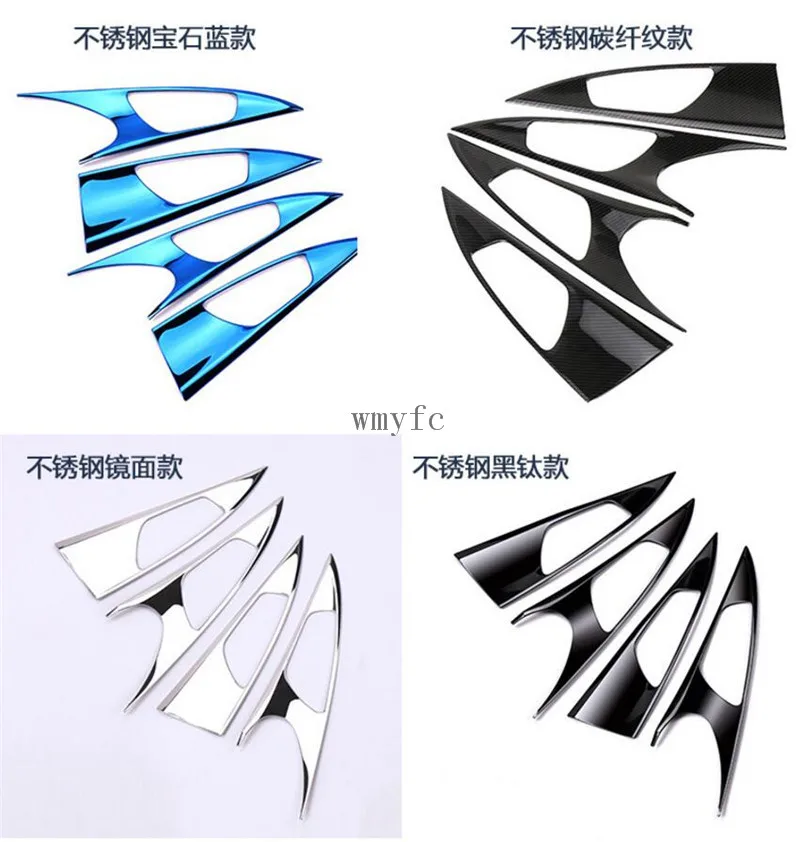 Нержавеющая сталь интерьер дверная ручка колодка для отделки наклейки HONDA CIVIC 2016