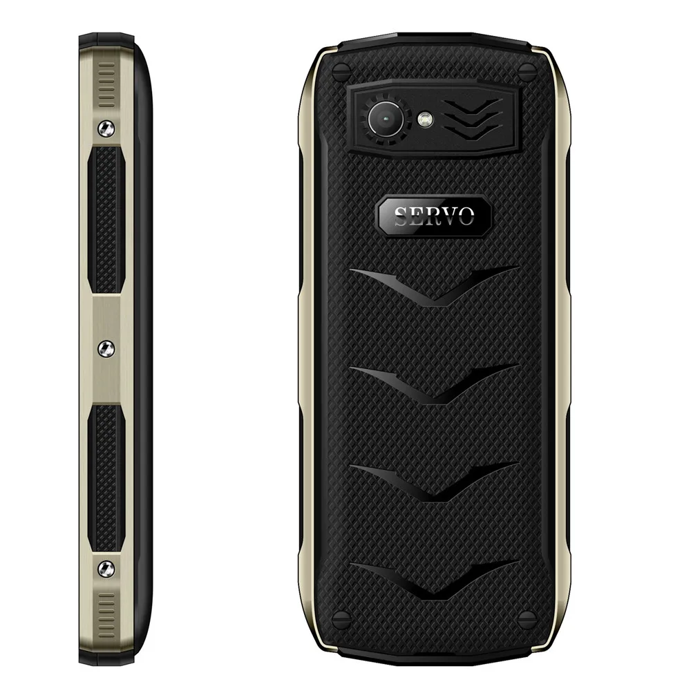 Мобильный телефон SERVO H8, 2,8 дюйма, 4 sim-карты, 4 режима ожидания, Bluetooth, фонарик, GPRS, внешний аккумулятор, телефоны, русская клавиатура, мобильный телефон