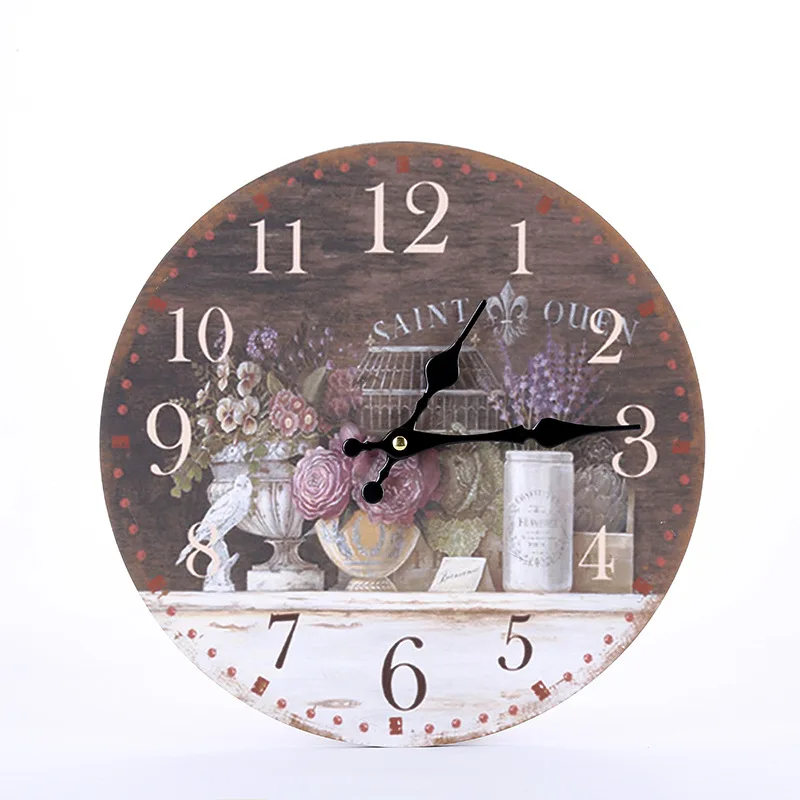 Европейские креативные настенные часы для гостиной модные декоративные