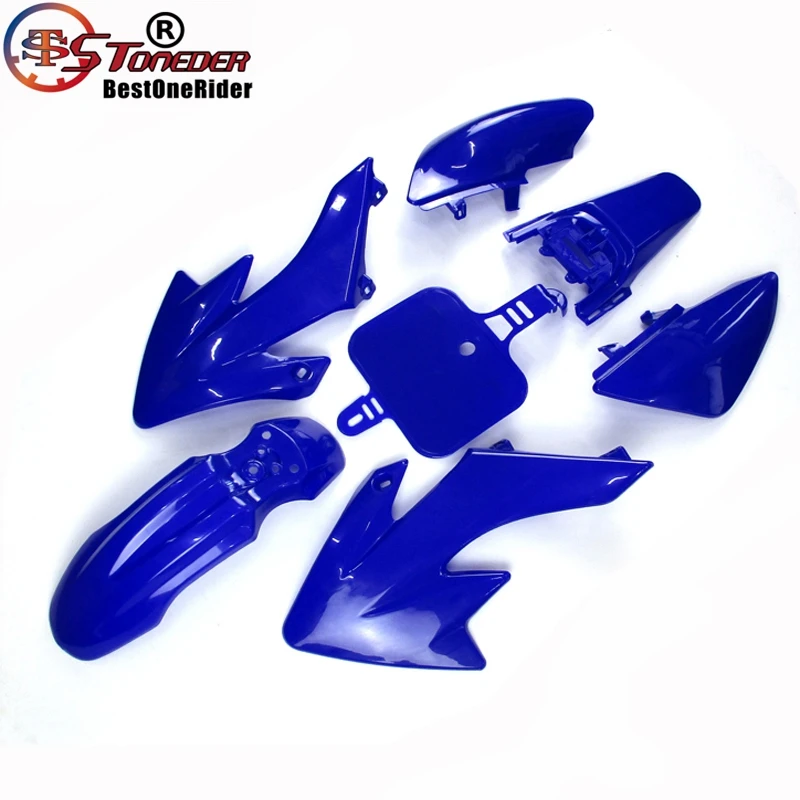 STONEDER обтекатель пластиковый крыло комплект для XR50 CRF50 SSR Thumpstar топает Coolster Pitsterpro Braaap SDG GPX DHZ 50-160cc питбайк