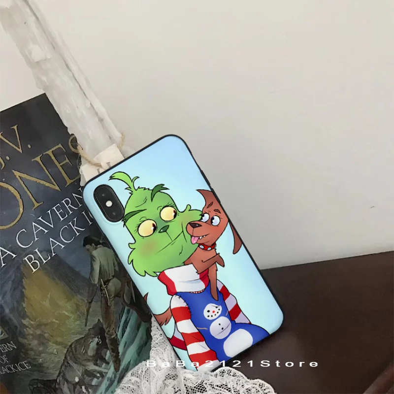 Babaite theGreen ofMonster Grinch Рождественский чехол для телефона iPhone X XSMAX 6 6S 7 7plus 8 8Plus 5 5S XR 10 Case11 11pro 11promax