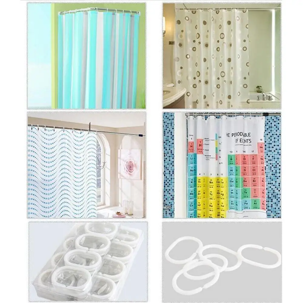 72'' Music Carnival Masquerade Cosplay Bathroom Waterproof Fabric Shower Curtain Polyester 12 Hooks Bath Accessory Sets | Дом и сад