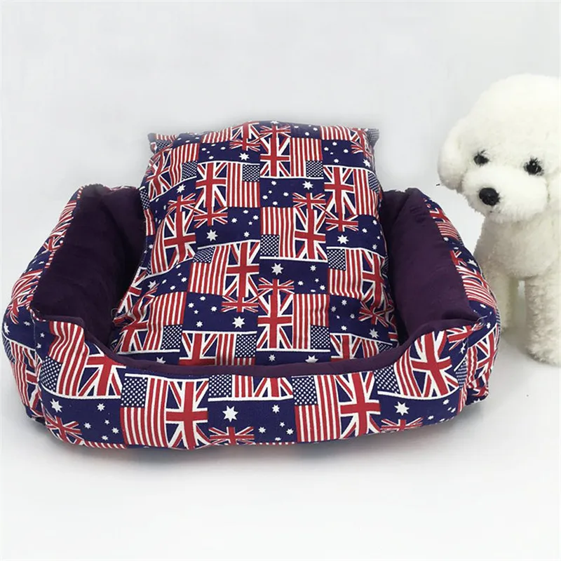 Creative Dog Bed Litter Large Dogs Cat House Sofa Mat Furniture Puppy Blanket Removable Pillow Pet Supplies cama perro | Дом и сад