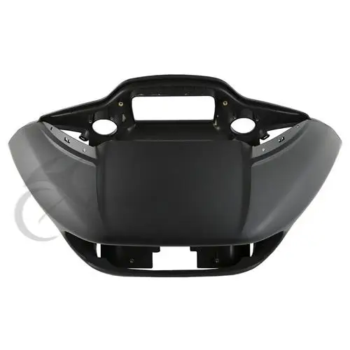 Передняя Черная внутренняя и внешняя фара обтекатель Маска для Harley Road Glide FLTRX 15-18