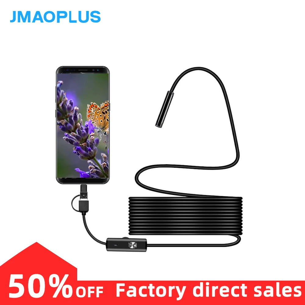 1200P внешняя Hd Гибкая проверка кабеля Usb Andriod камера s эндоскоп для телефона
