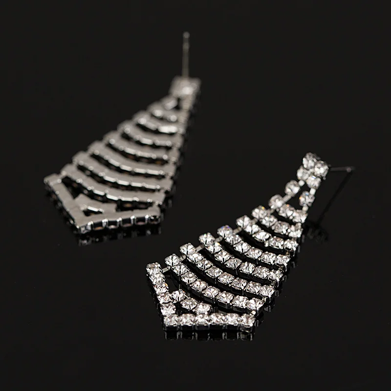 Комплект из колье и серёг с австрийским кристаллом | Украшения аксессуары