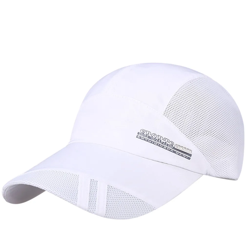 Perimedes New Mesh Cap Fishermen Outdoor Sport Mesh hat Quick-drying Summer Visor Climbing Hunting Desert Cap Casquette#y30