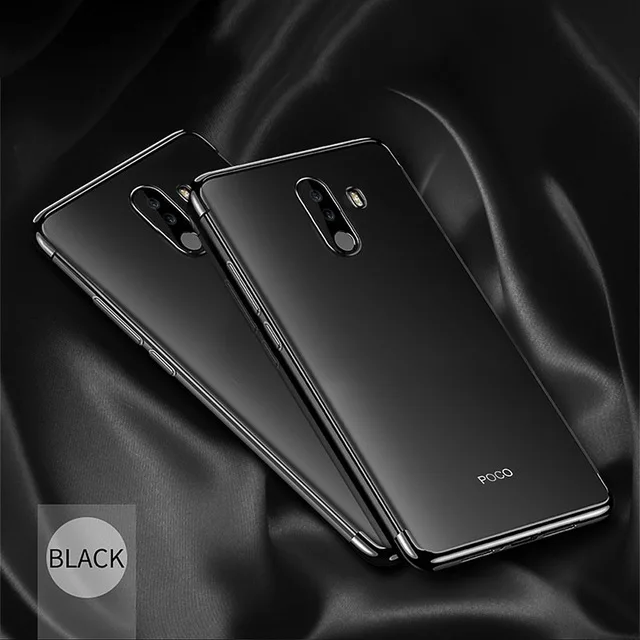 PocoPhone F1 чехол Clear YIYONG Роскошный тонкий чехол из ТПУ на заднюю панель Xiaomi PocoPhone F1 силиконовый мягкий чехол для Xiomi Redmi Poco F1 чехол