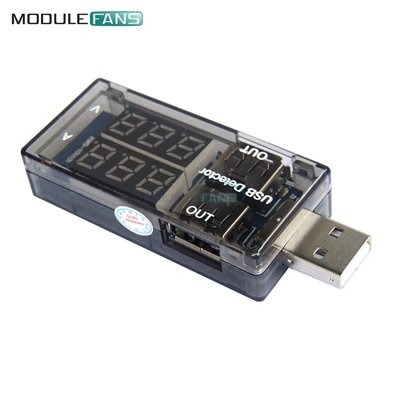 USB Зарядное устройство Доктор Текущий Напряжение зарядный детектор Батарея