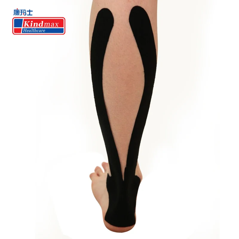 Kindmax Kinesiology Tape Precut in bag for Calf Ankle Area Pain Relief Sports Taping | Спорт и развлечения