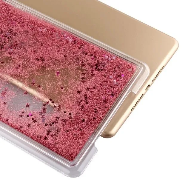 Новинка, Кристальный ПК для iPad mini 4, блестящий чехол для планшета с изображением сердца, жидкого песка, твердый ПВХ Чехол для iPad Mini 4, блестящий чехол