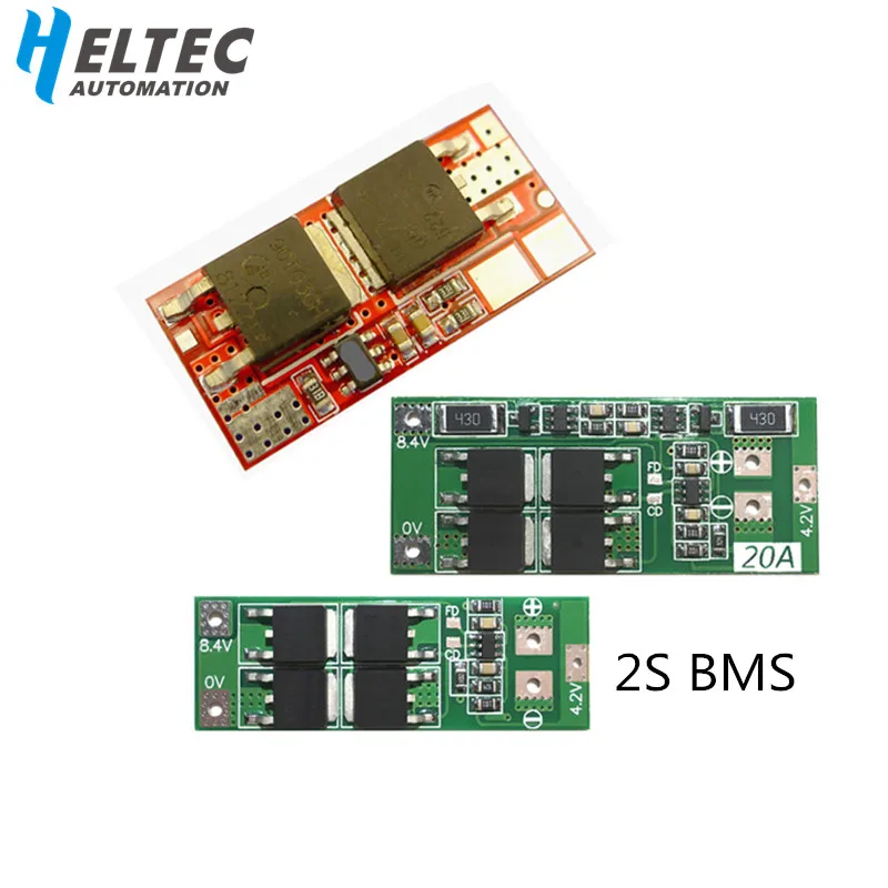 Защитная плата BMS 2S 10A/20A для литий-ионной батареи 3 6 В 7 | Электроника