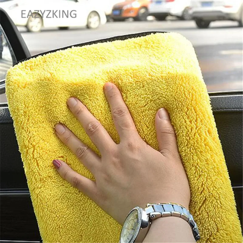 

EAZYZKING Car Wash Towel For Volkswagen Touareg Phaeton Bora Lavida Lamando Touran Beetle Magotan