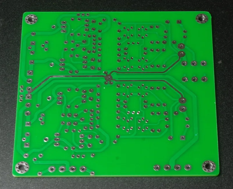 Классическая полностью симметричная схема A1145 2SA1145 / C2705 2SC2705 + C1815 MJE243/MJE253 плата