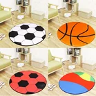 Круглый коврик для футболабаскетболаволейбола, 80 см, 90 см