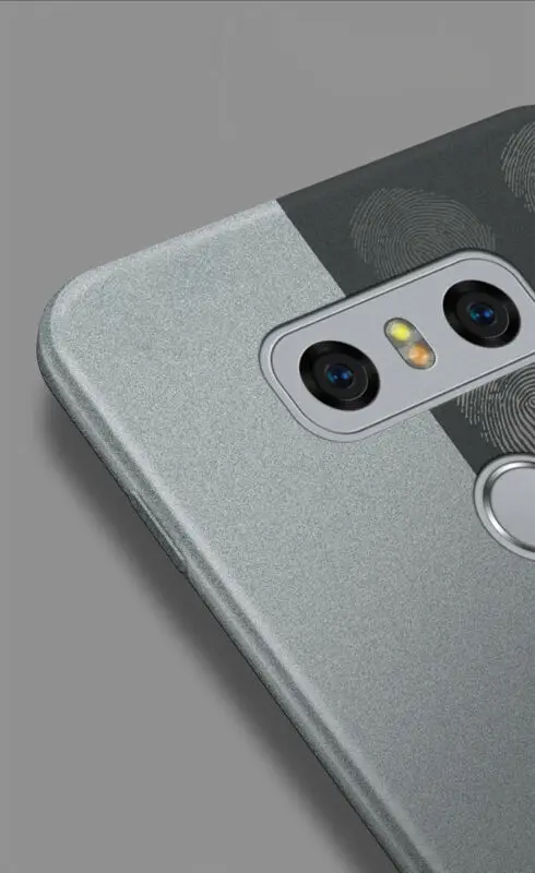YISHANGOU Чехлы для LG G5 G6 G7/Q6 Q8 V30 V40, тонкий мягкий силиконовый чехол из ТПУ с песчаником, Матовый ультратонкий чехол из ТПУ с двумя камерами
