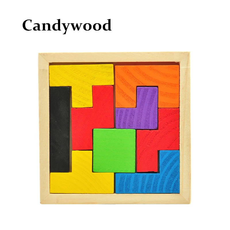 Деревянная игра Тетрис обучающая игрушка головоломка игрушки для детей