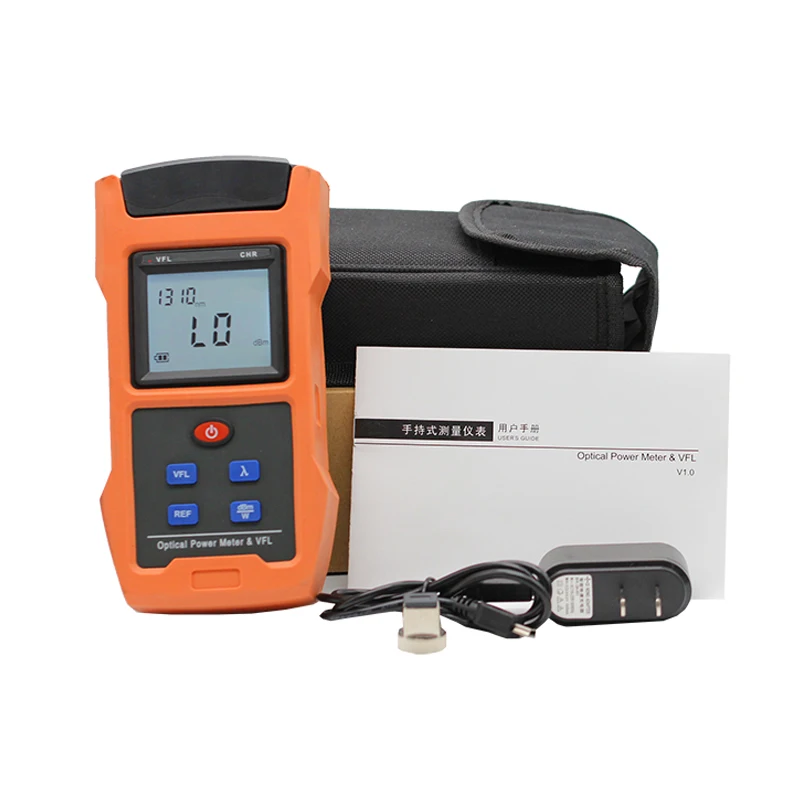 

high precision TL563 Multifunction OPM -70dBm- 10dbm optical power meter 10mw red light source machine with FC, SC