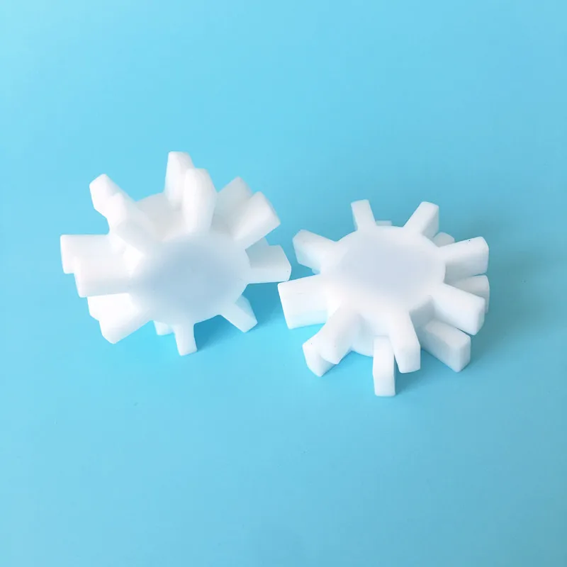 3 шт. 40*7 мм PTFE Магнитный мешалка Тип шестерни восьмиугольный Magneton Stir Bar шпинбар