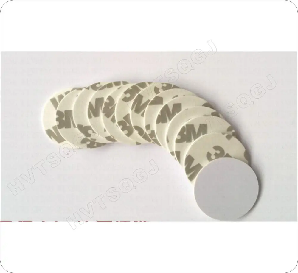 50pcs 13.56Mhz CUID RFID Adhesive Sticker Round Coin Card Changeable Rewritable Copy Clone Proximity | Безопасность и защита