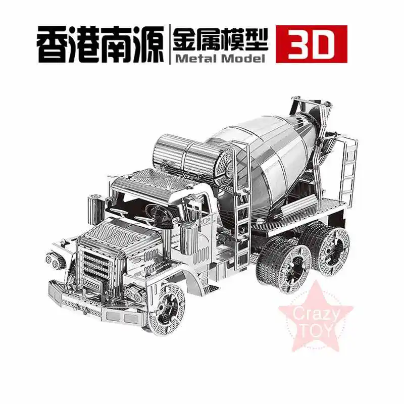 3 шт. металлический 3D пазл цементный смеситель диафрагма настенный захват