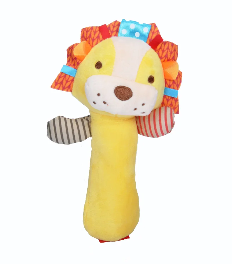 Лидер продаж игрушки для новорожденных погремушки Мультяшные овечки собаки