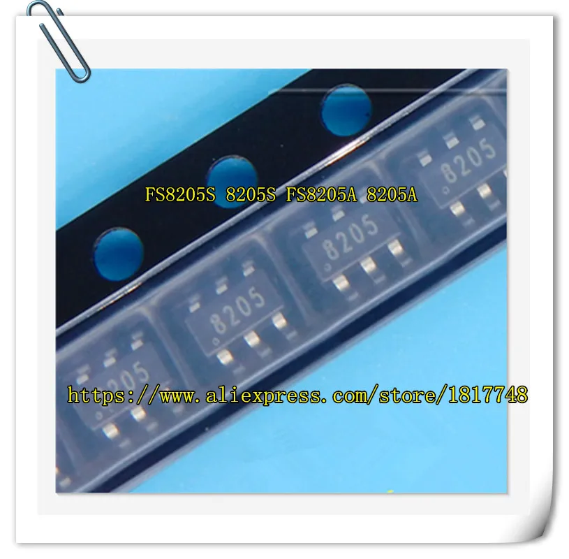50 шт./лот FS8205S 8205S FS8205A 8205A SOT23 6 защита литиевой батареи IC|Аксессуары для батарей и