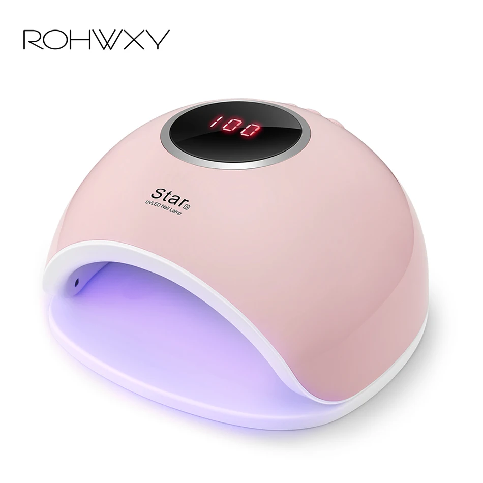 ROHWXY звезда 5 лампы для ногтей 72 W УФ светодиодные льда Гель лак сушилка все