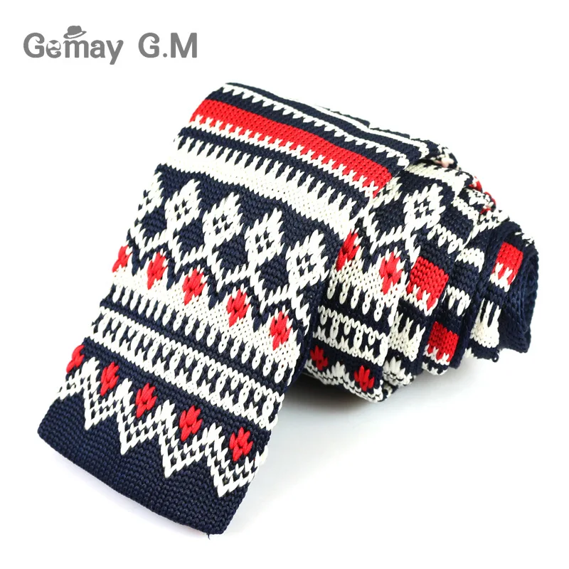 Mens Knit ties New Casual Skinny Knit Neckties For Wedding Evening Party Gravata Slim Tie for Man Knitted Neck Tie