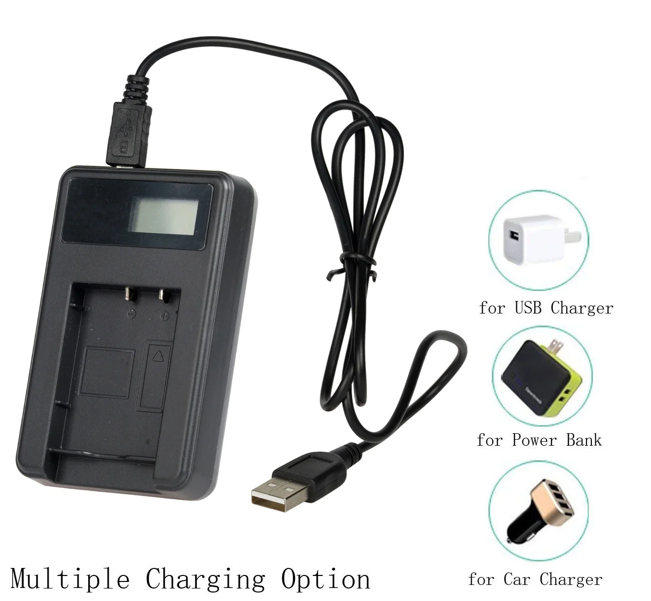

Battery Pack + Charger for Olympus BLN-1, BLN1 Rechargeable Lithium-ion