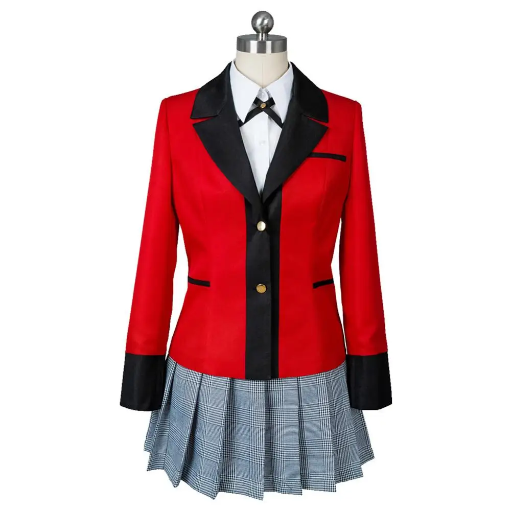 Костюм для косплея юмэко джабами Kakegurui костюм компульсивного игрока форма