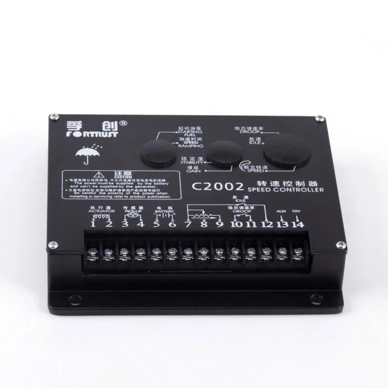 Аксессуары генератора Fortrust контроллер скорости C2002 регулятор плата управления |