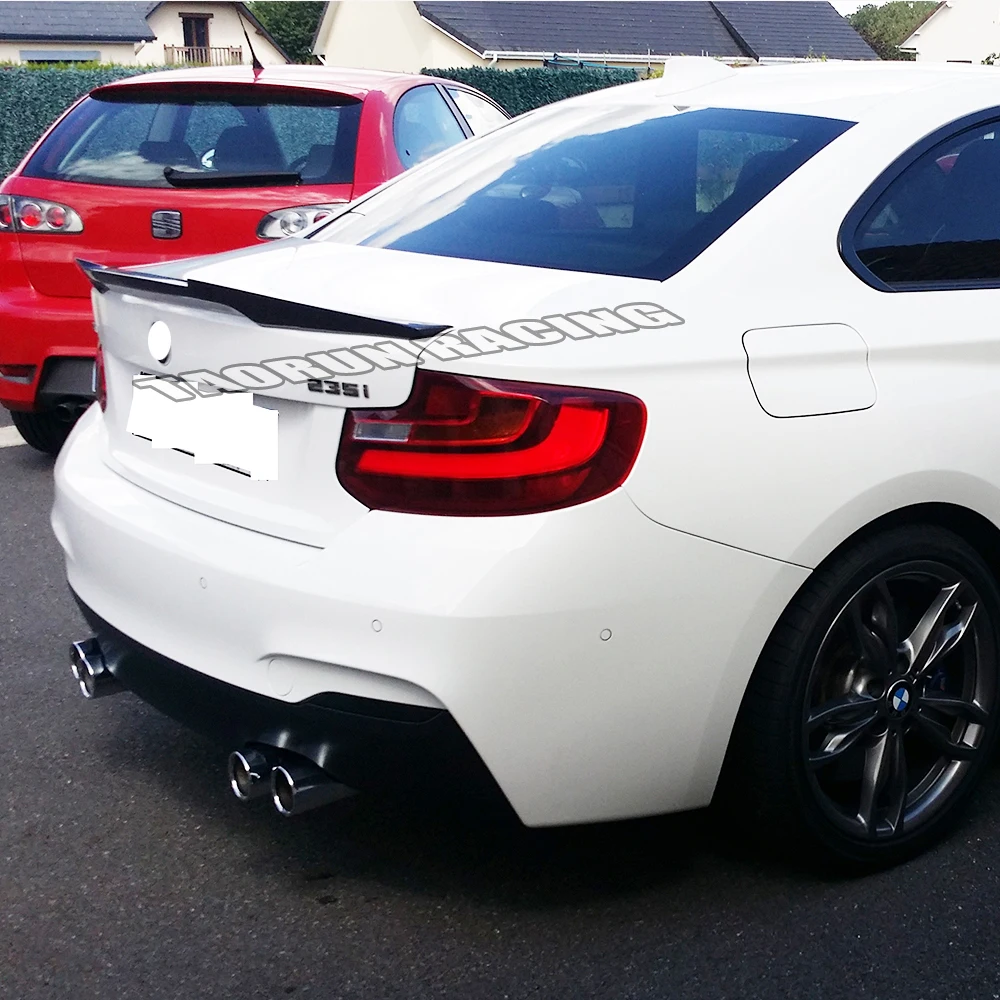 M4 Style F22 F87 задний спойлер для крыла из углеродного волокна BMW 220i 228i M235i Coupe &amp M2 2014 -